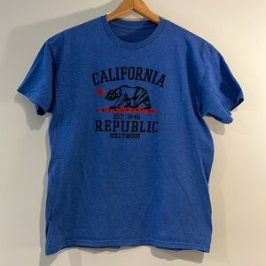 California Republic Kids Blue T-Shirt
